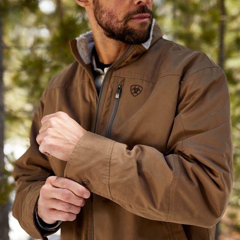 ARIAT MENS GRIZZLY CANVAS JACKET 