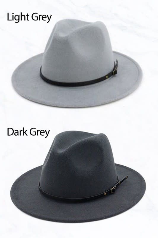 Retro Flat Brim Panama Hat