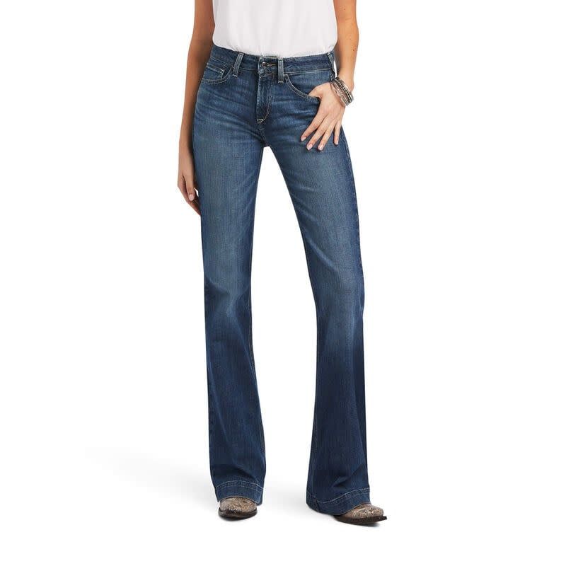 ARIAT WMS SLIM TROUSER DAPHNE WIDE JEANS 