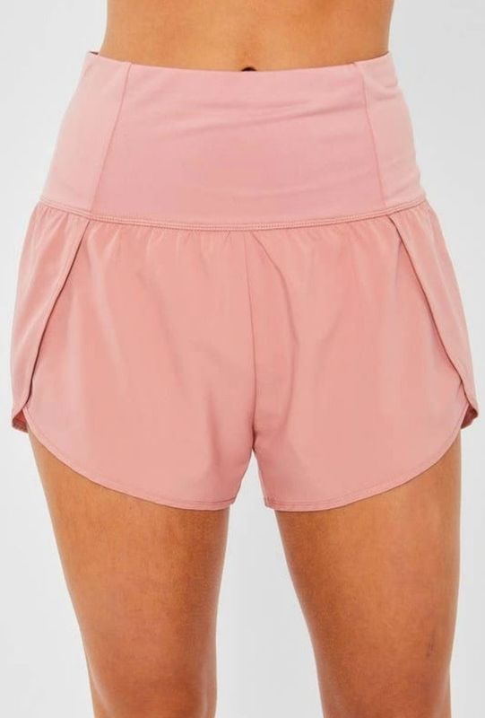 Woven Back Pocket Athletic Shorts