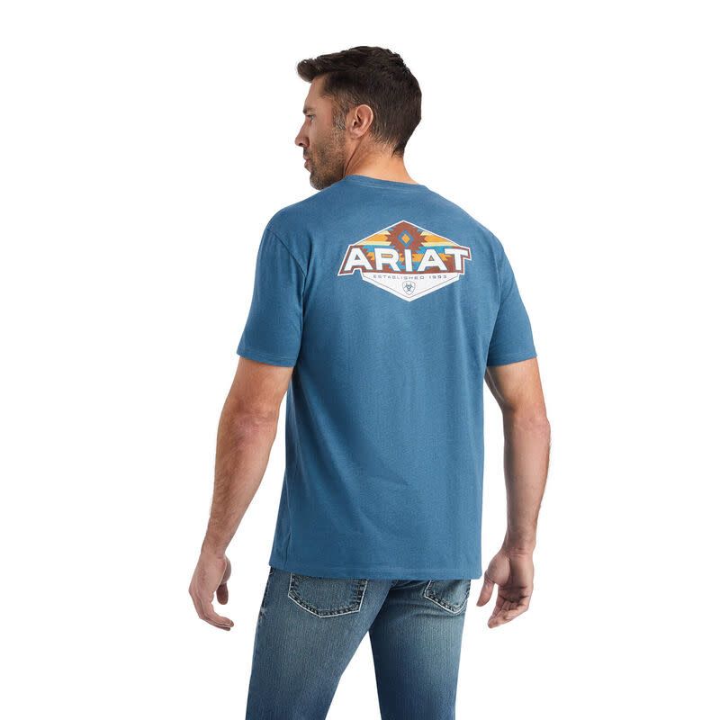 ARIAT MENS HEXAFILL SS T-SHIRT 