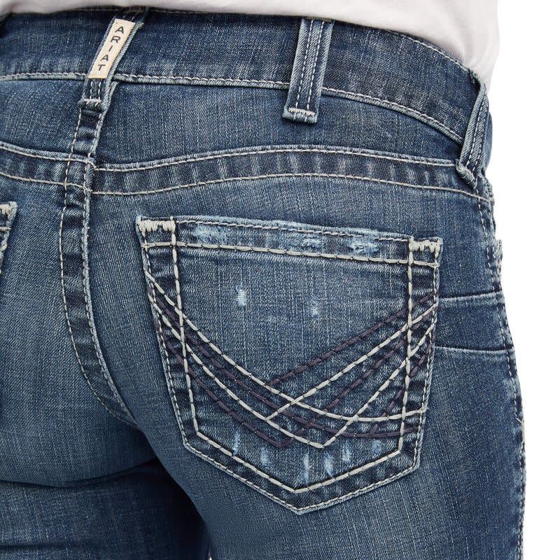 ARIAT WMS R.E.A.L MID RISE RAQUEL BOOT JEANS