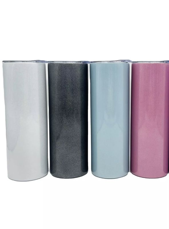 Stainless Steel Glitter Tumbler