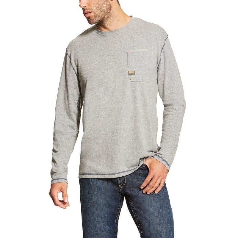 ARIAT MENS REBAR WORKMAN LS T-SHIRT 