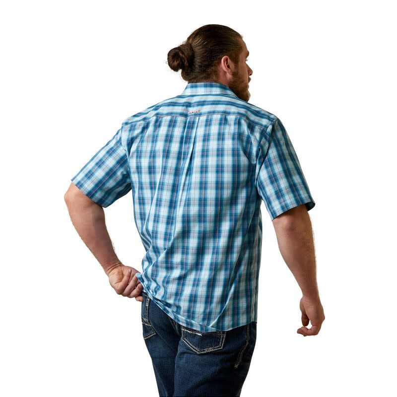 ARIAT MENS WRINKLE FREE ENZO CLASSIC FIT SS SHIRT