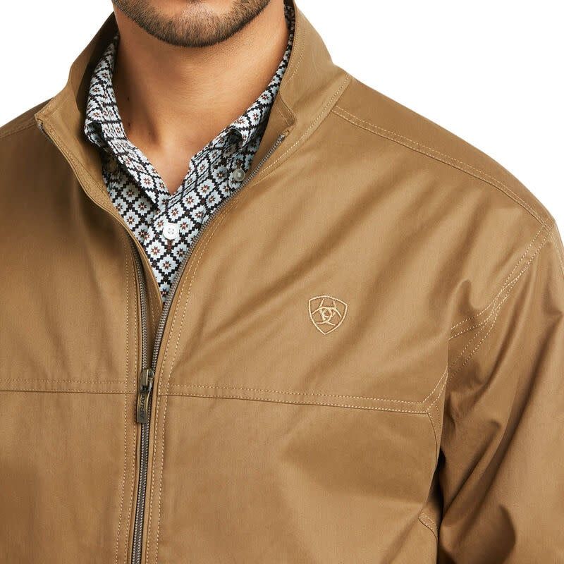 ARIAT MENS GRIZZLY CANVAS LIGHTWEIGHT JACKET 