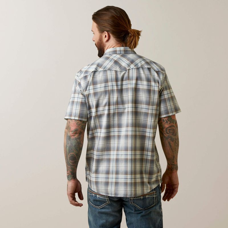 Mens Hargo Retro Short Sleeve Shirt
