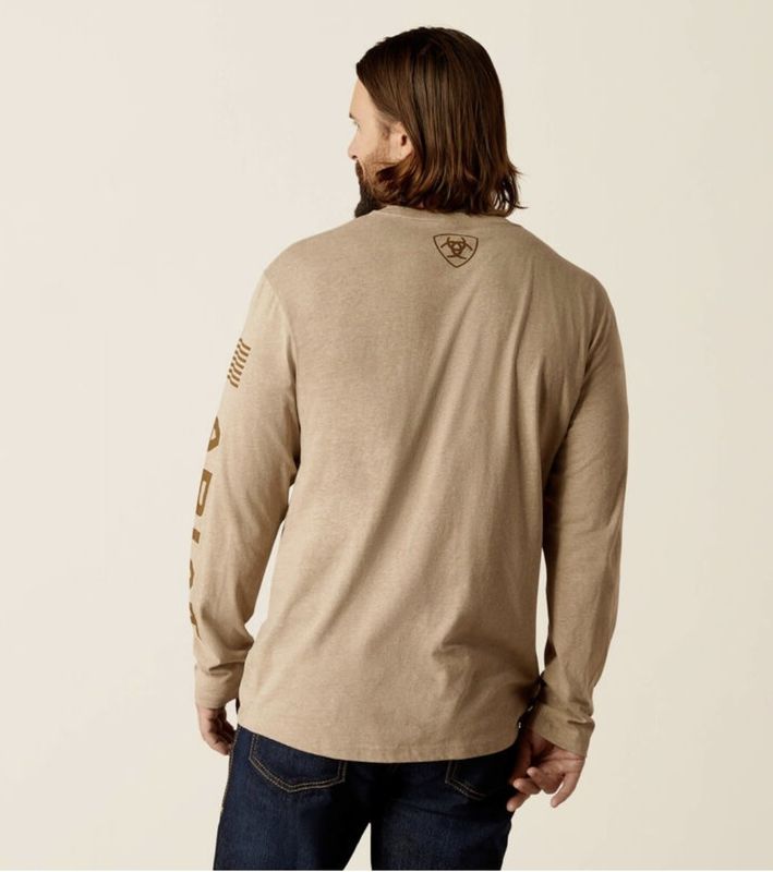 MEN'S ARIAT ELEVATED V2 LS T-SHIRT