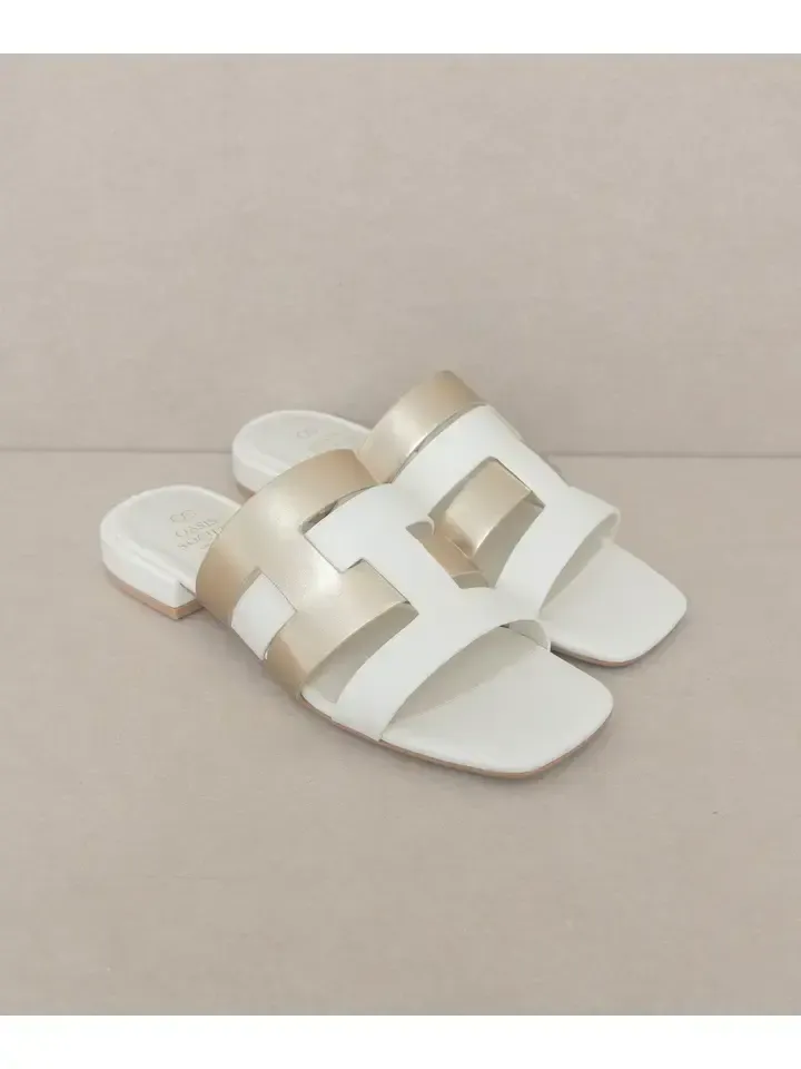 The Parker Flat Sandal