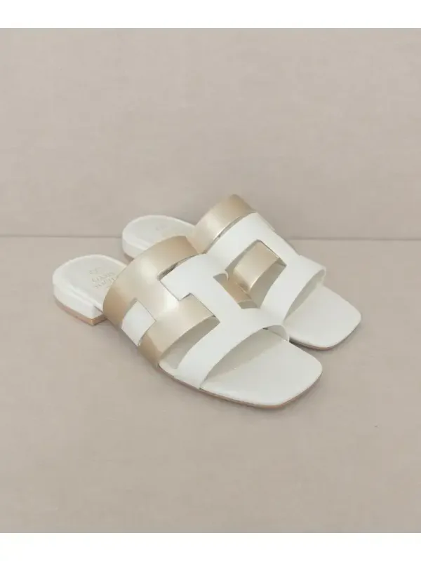 The Parker Flat Sandal