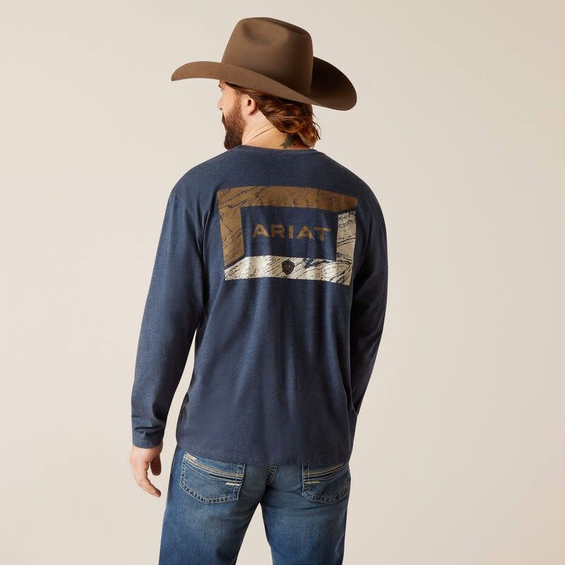 Ariat Veneer Navy Tshirt