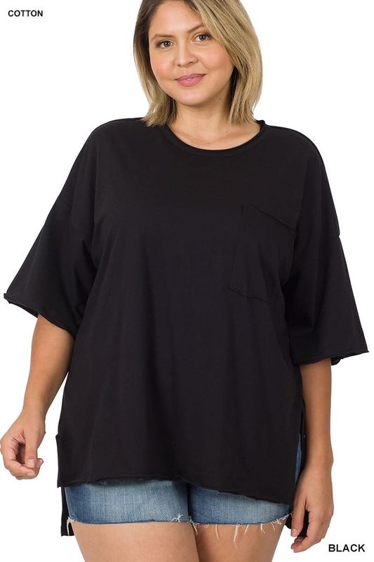 Hi-Low Hem Box Top Plus