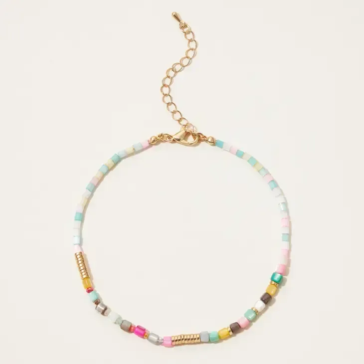 Glass Beaded Anklet