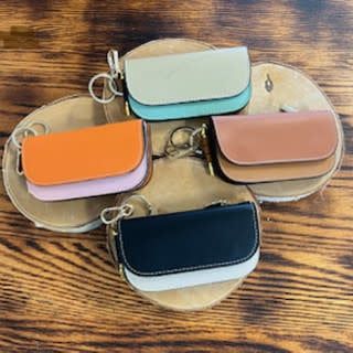 Leather Keychain Wallet
