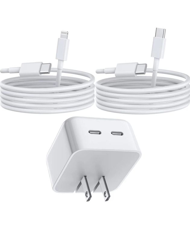 Dual Port Quick I-phone Charger