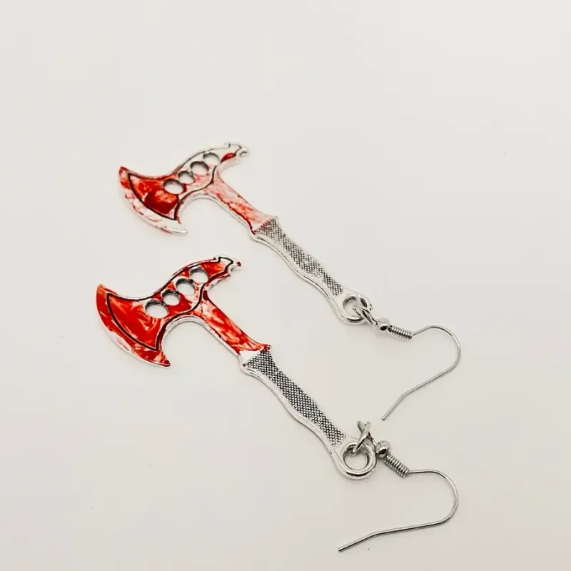 Terror Halloween Dress Up Blood Earrings