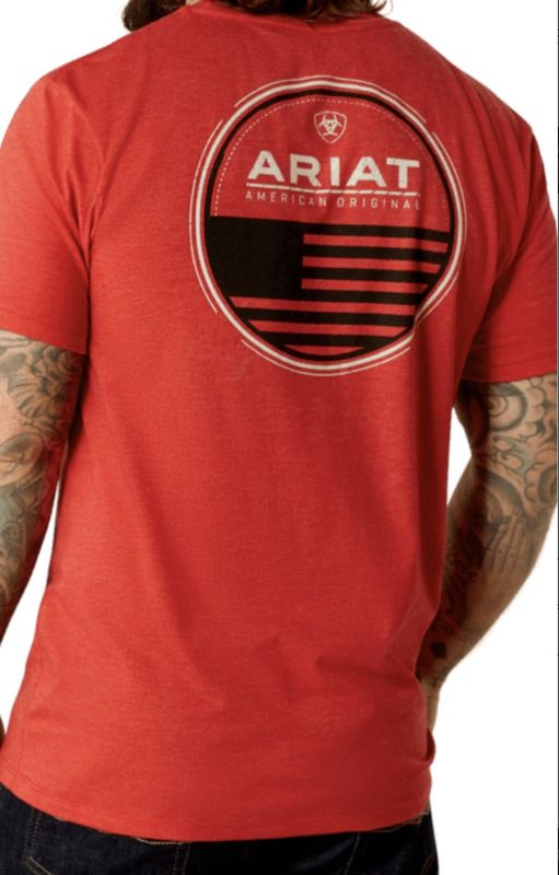 Men&#39;s Ariat Original Flag Scope SS T-Shirt