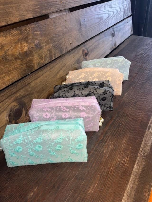 Waterproof  Lace Cosmetic Bags