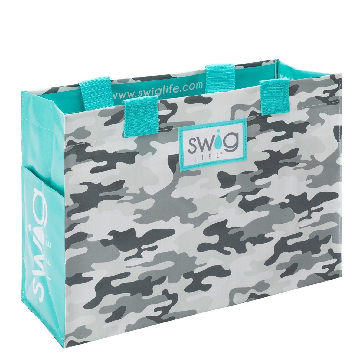 Swig Laminated Tote, Color: Incognito Camo