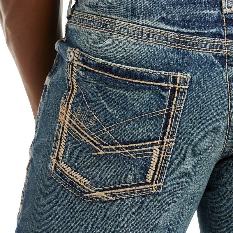  Ariat Mens M5 Slim Stackable Straight Leg Jean, Color: Gambler, Size: 30/30