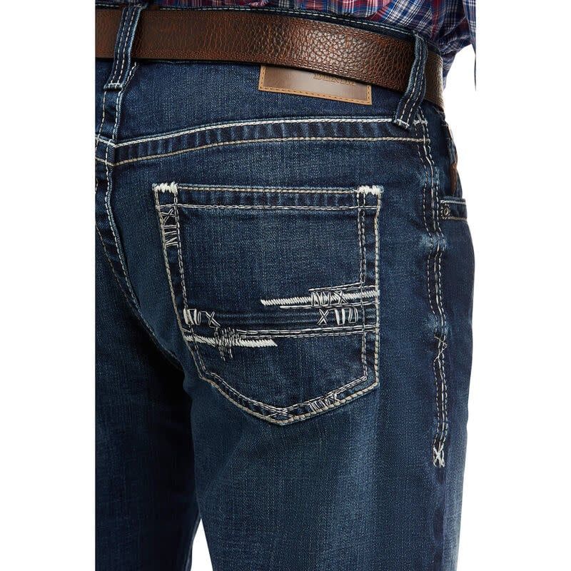 Ariat Mens M4 Low Rise Stretch Adkins Boot Cut Jean, Color: Turnout, Size: 30/32