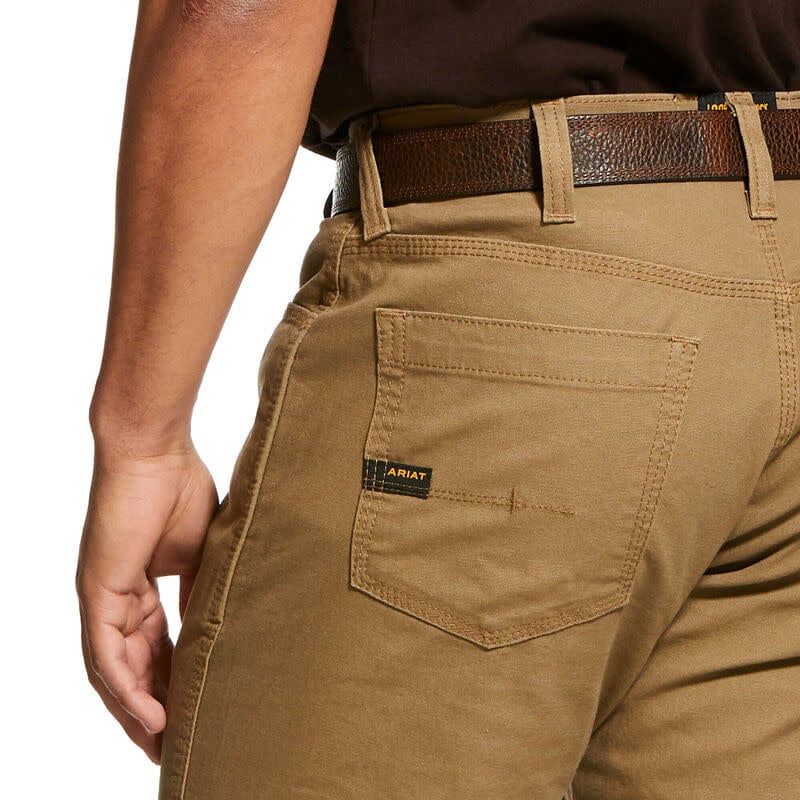 Ariat Mens Rebar M4 Low Rise DuraStretch Made Tough Stackable Straight Leg Pant, Size: 30/30