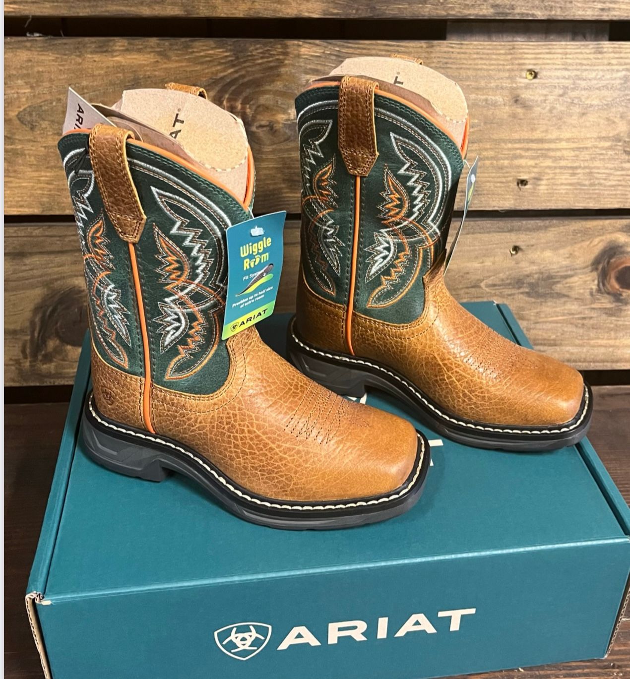 Ariat Youth Boys WorkHog XT Coil Western Boot