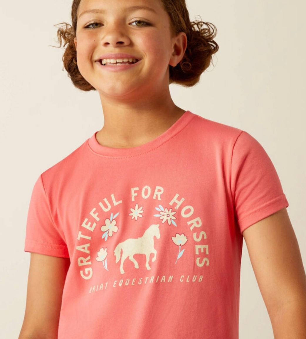 Ariat Youth Girls Grateful T-Shirt