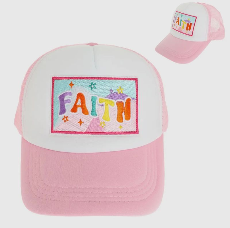 "Faith" Patch Trucker Hat