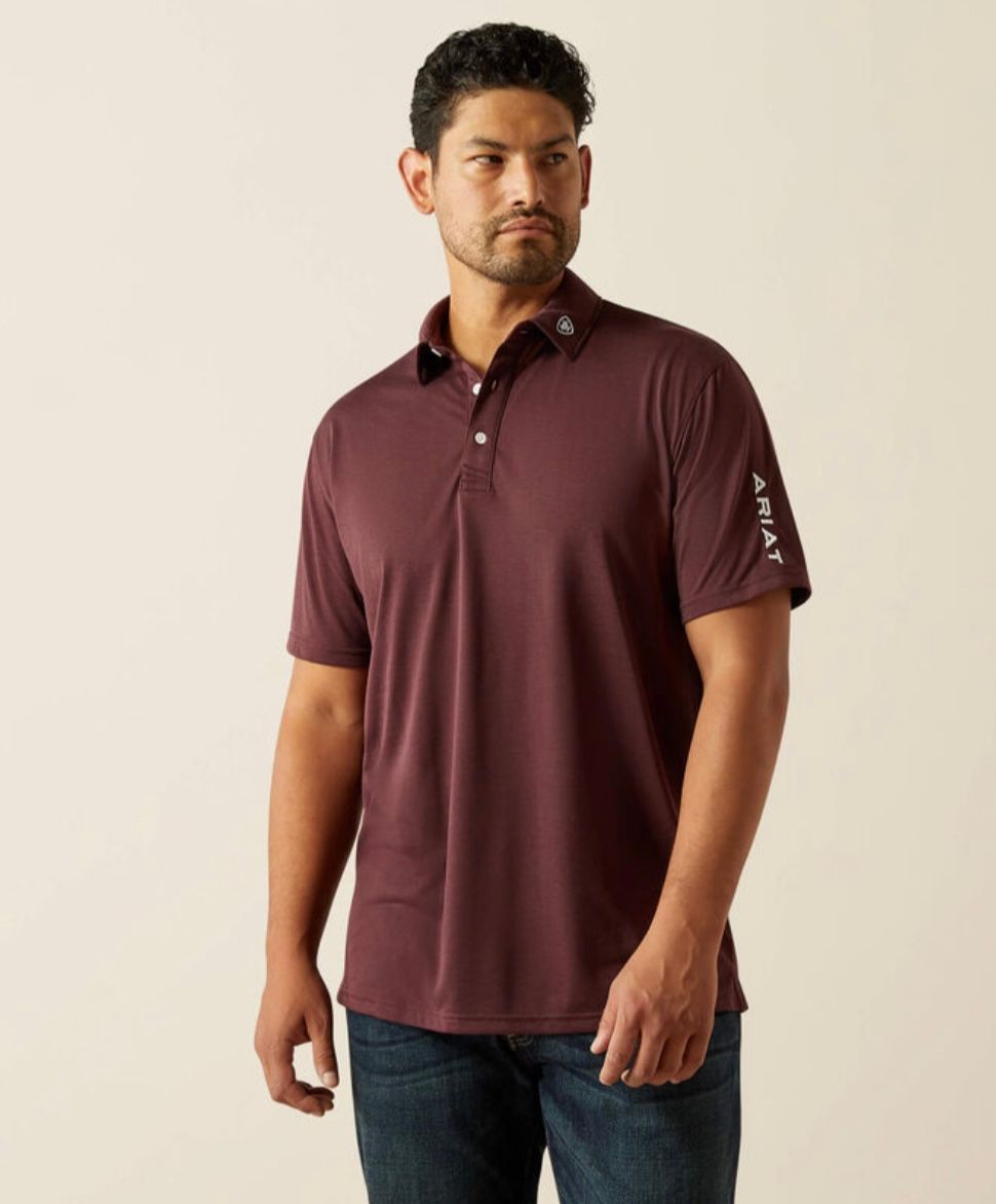 Ariat Team Logo SS Polo