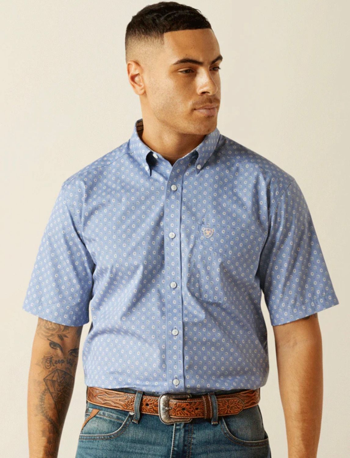 Ariat Wrinkle Free Dixon SS Shirt