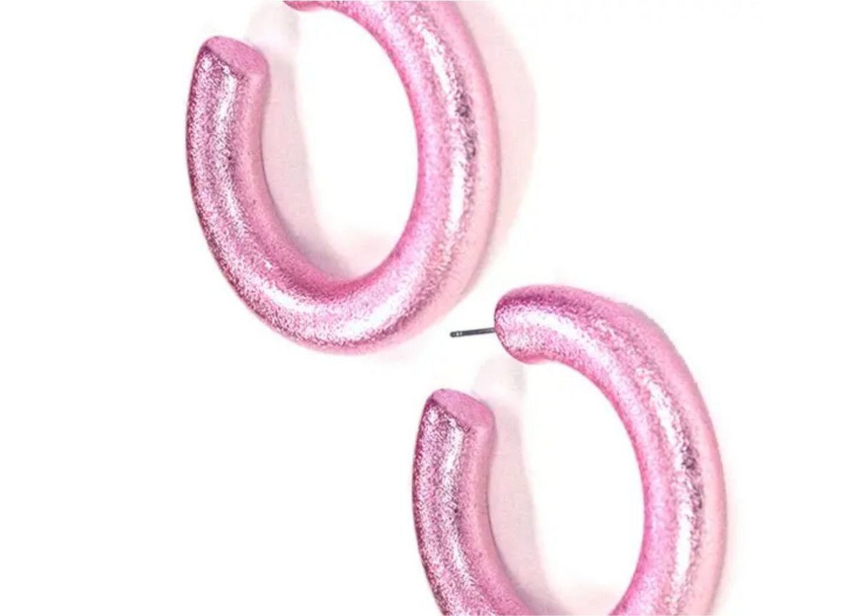 Dory C Shape Hoop Earrings