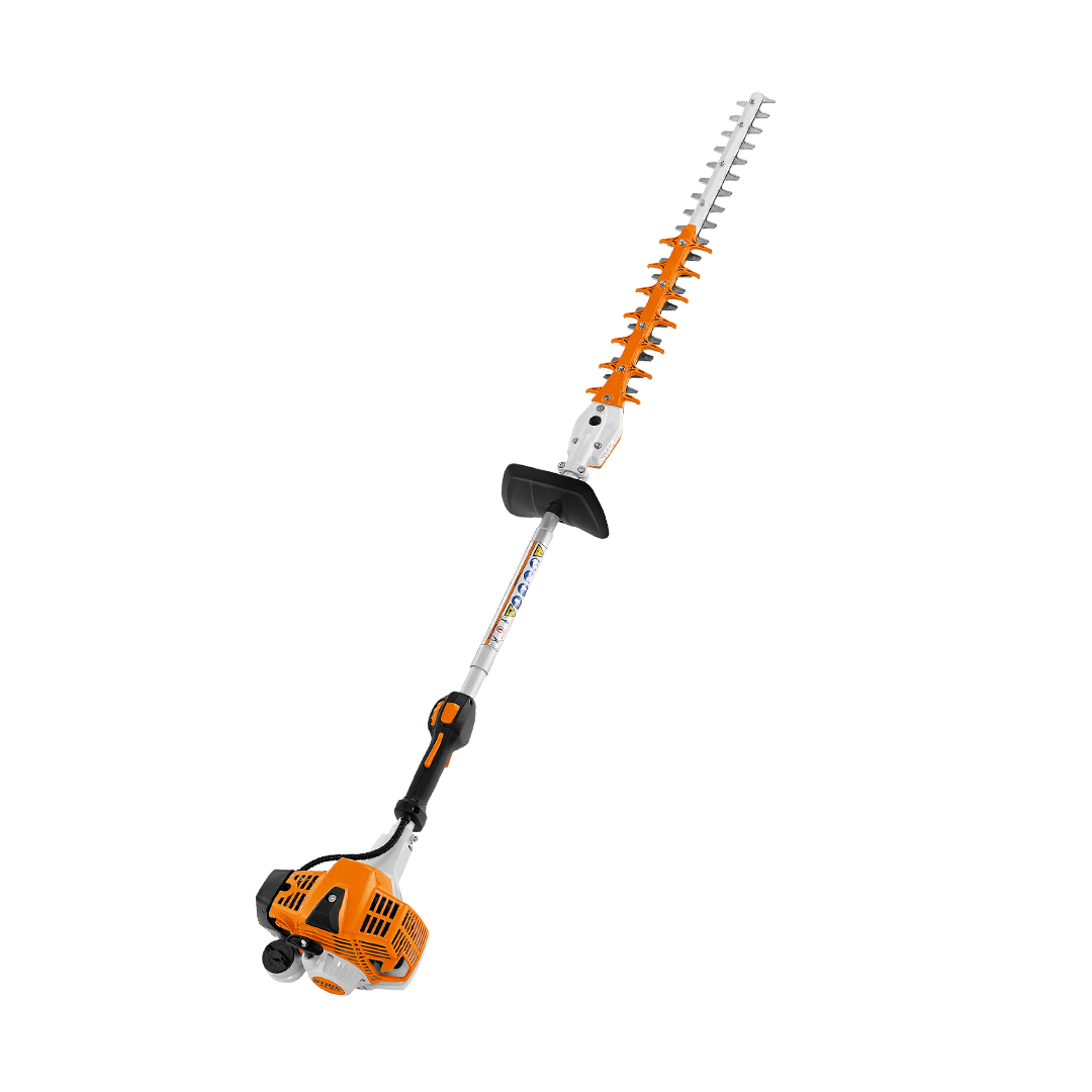 ST HL91K Hedge Trimmer 24.1CC 4-Mix Engine, 1.2 BHP 24&quot; Double-Sided Blades 26&quot; Extended Shaft