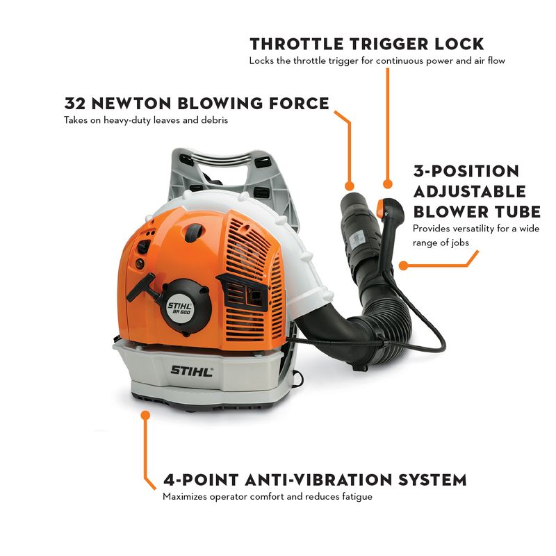 BR600-Z Backpack Blower