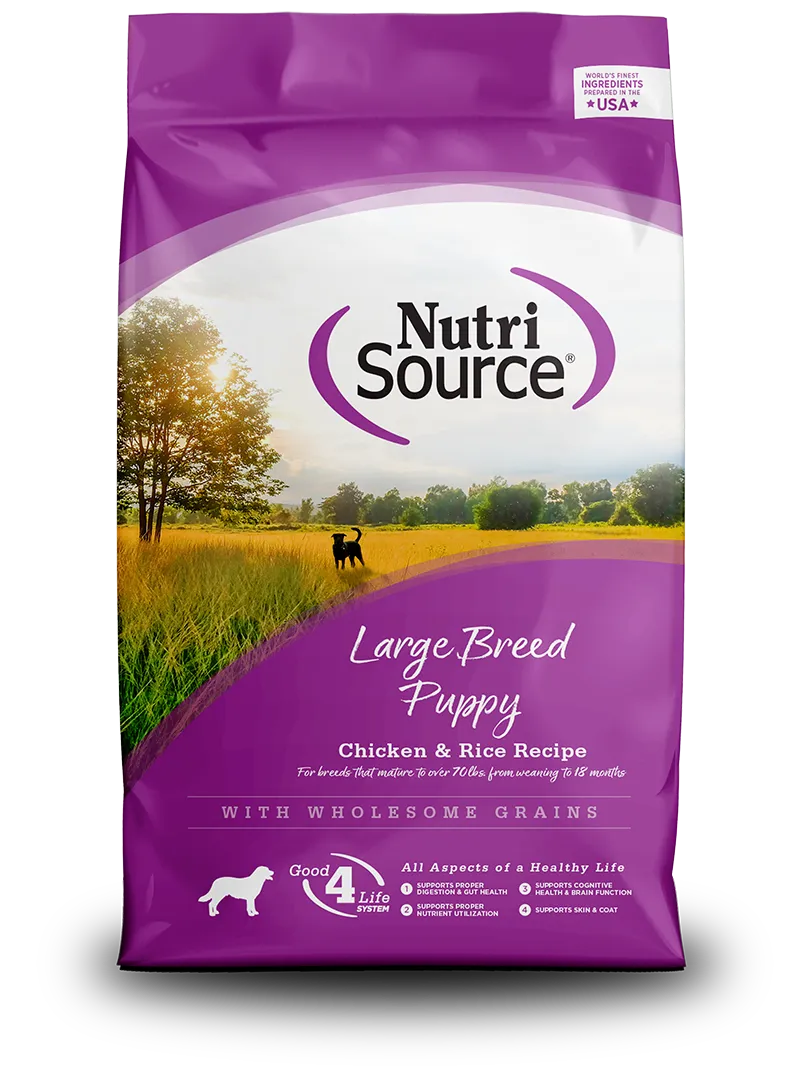 NutriSource Large Breed Puppy 26 lb