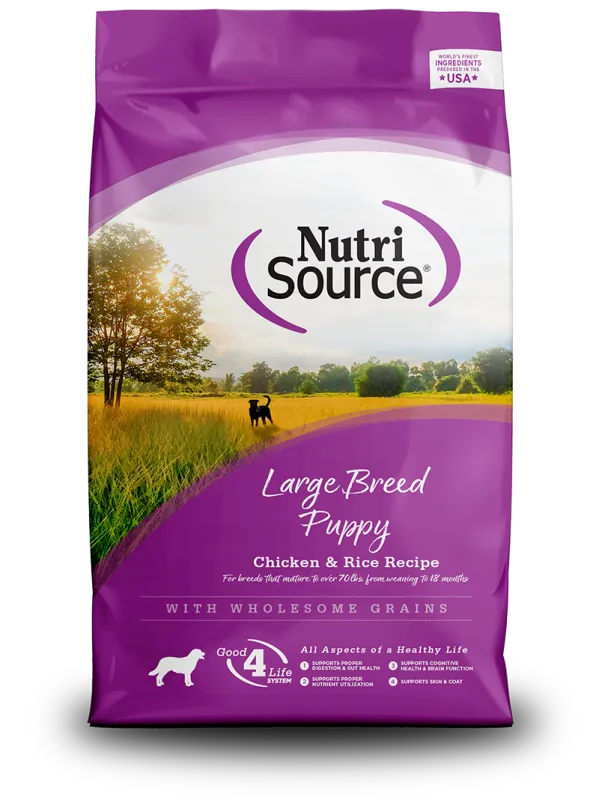 NutriSource Large Breed Puppy 26 lb