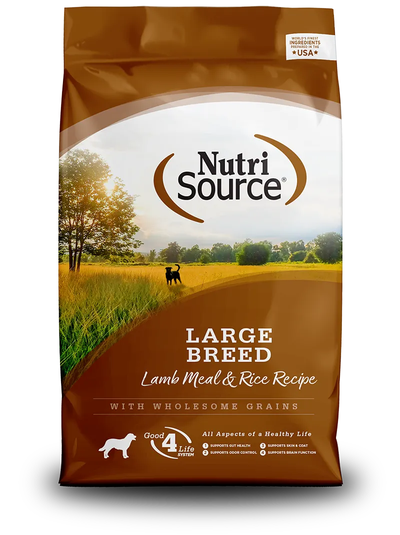 NutriSource Large Breed Lamb 26 lb
