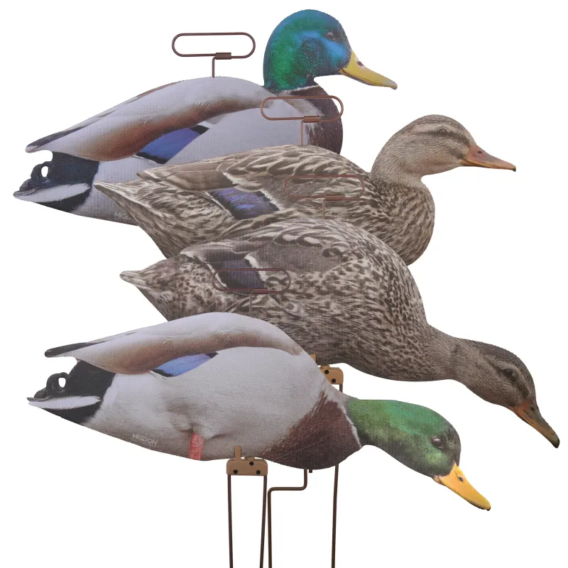 Higdon FLATS Mallard Duck Motion Silhouette