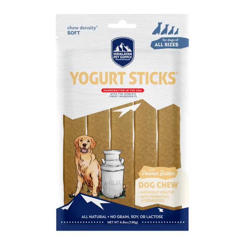 Himalayan Pet Supply Peanut Butter Yogurt Sticks