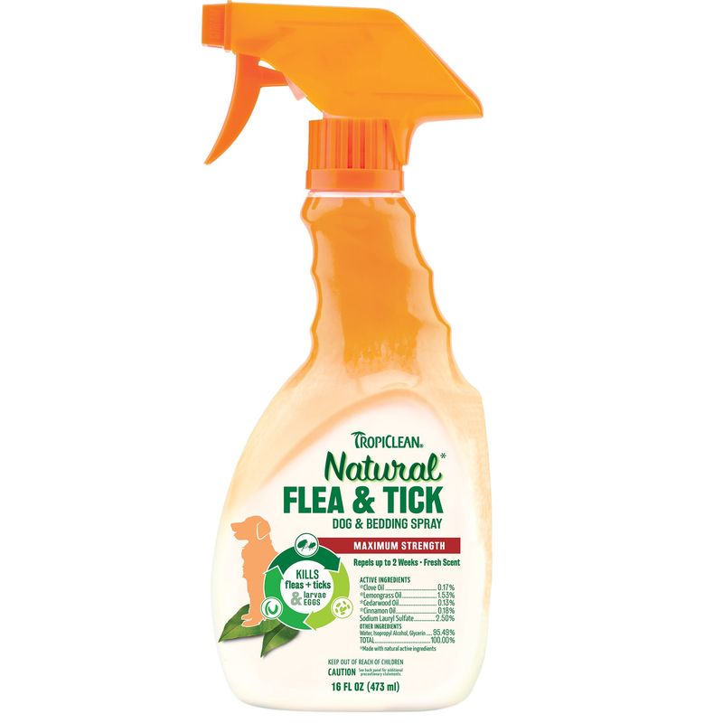 Tropiclean Natural Flea &amp; Tick Spray
