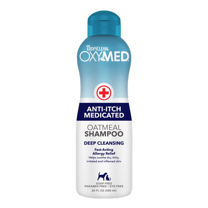 Tropiclean OXYMED Anti-Itch Shampoo