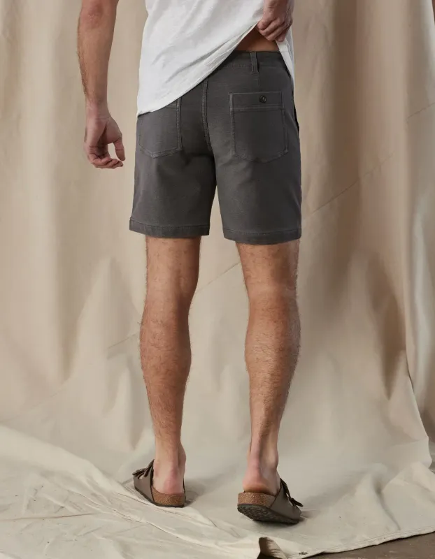 Comfort Terry Utility Shorts, Color: Shadow, Size: 30