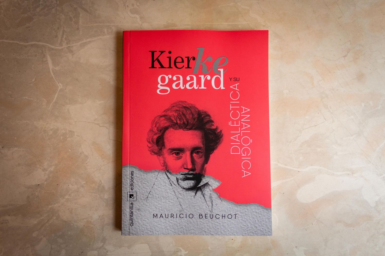 Mauricio Beuchot: Kierkegaard y su dialéctica analógica. Portada. Editorial Quintanilla