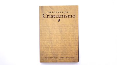 Agustín Villarreal Budnik: Orígenes del Cristianismo. Portada. Quintanilla Ediciones