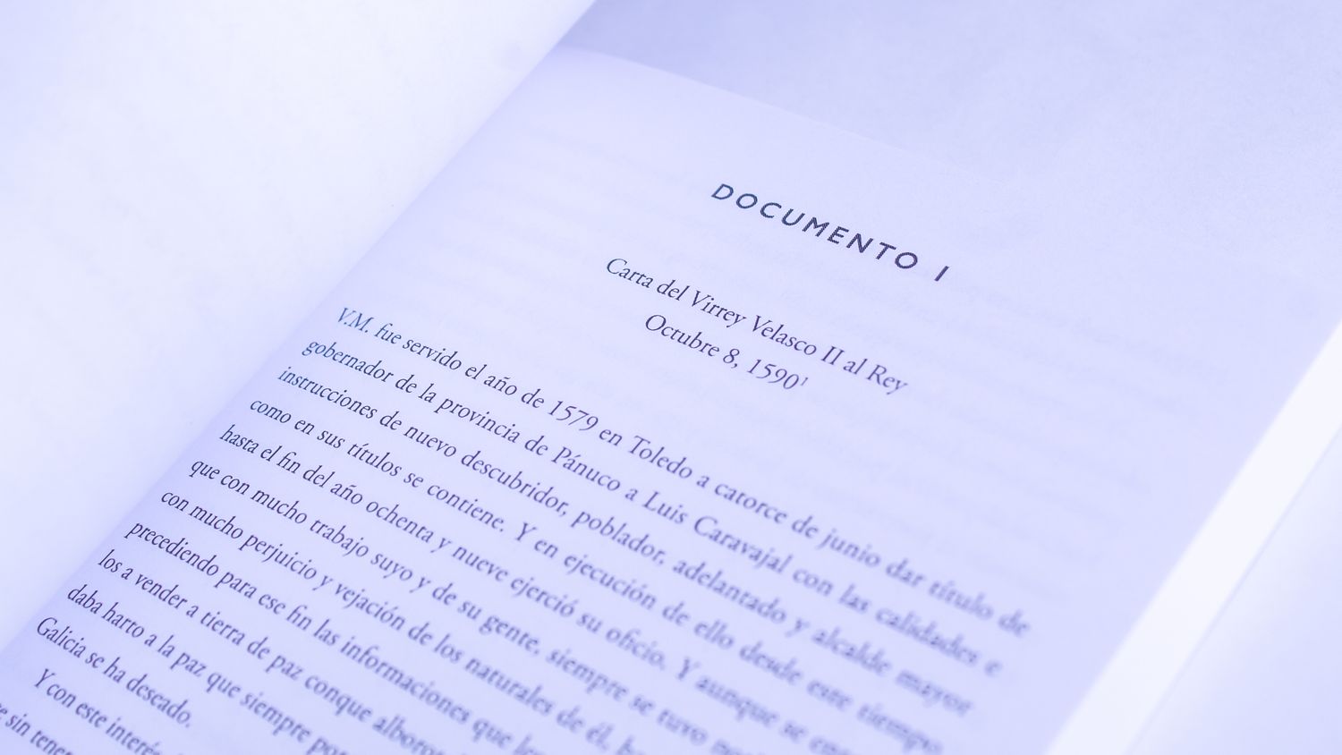 Samuel Temkin Mekilof: Gaspar Castaño de Sosa. Conquistador, Explorador, Fundador. Interior Documento uno. Quintanilla Ediciones