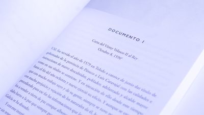 Samuel Temkin Mekilof: Gaspar Castaño de Sosa. Conquistador, Explorador, Fundador. Interior Documento uno. Quintanilla Ediciones