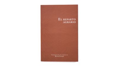 Ruth Castro: El reparto agrario. Portada. Quintanilla Ediciones