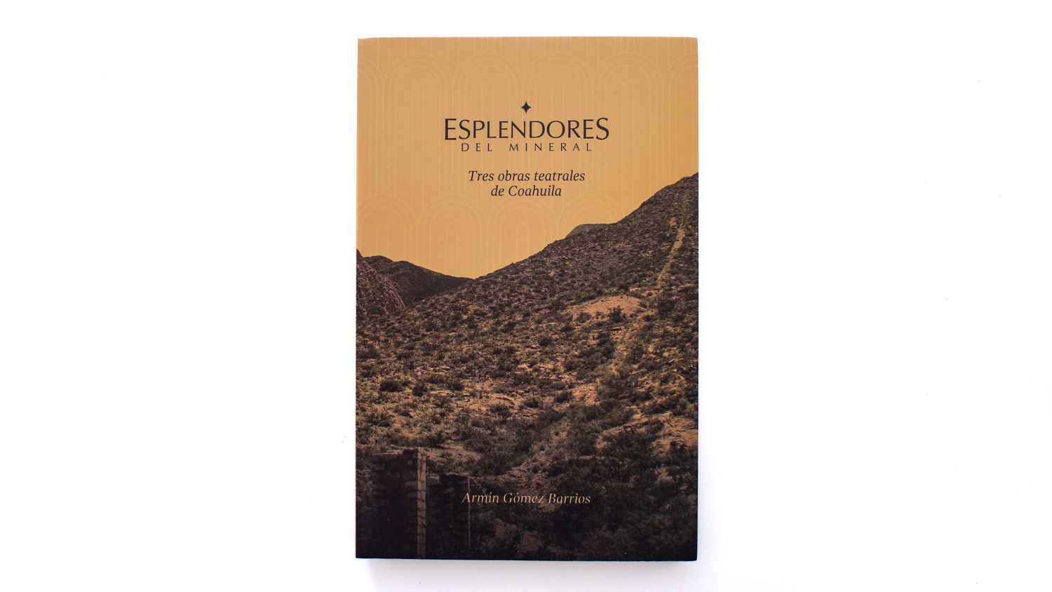 Esplendores del mineral. Tres obras teatrales de Coahuila Armín Gómez Barrios: Esplendores del mineral. Tres obras teatrales de Coahuila. Portada. Quintanilla Ediciones