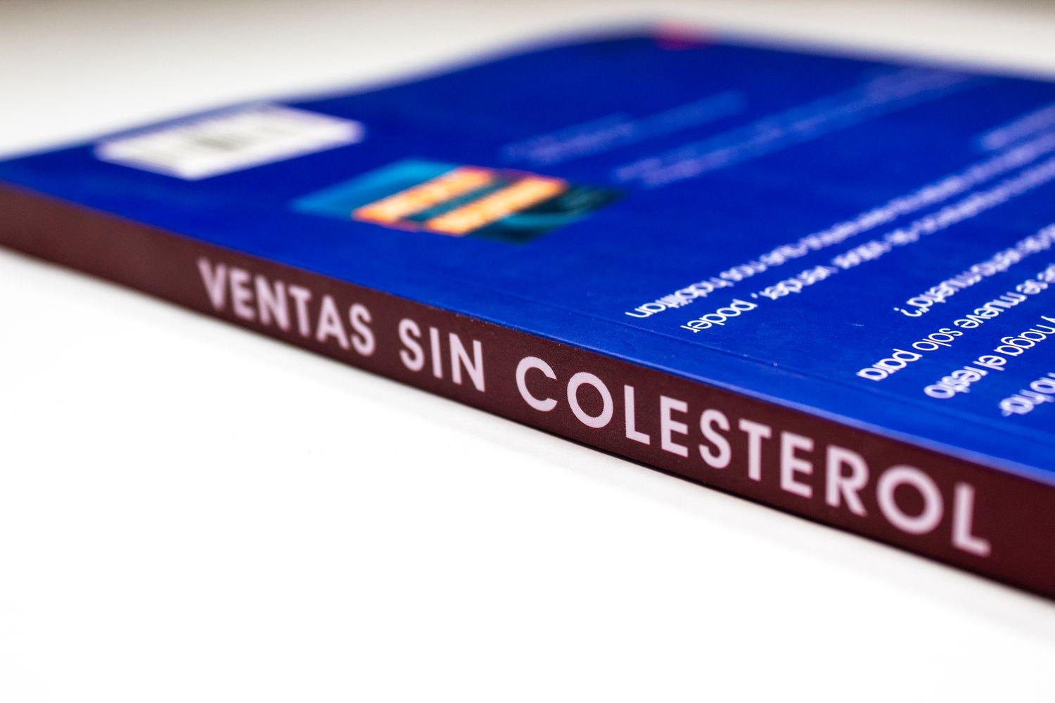 Roberto Sánchez Tovar: Ventas sin colesterol. Quintanilla Ediciones. Lomo