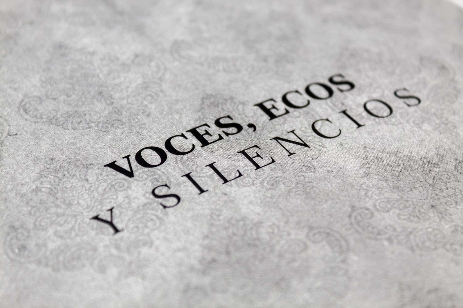 Voces, ecos y silencios_Irene Aguirre Arista_Quintanilla Ediciones_Título